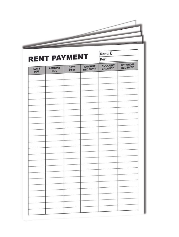 Cherry Tenants Rent Book - Assured Tenancy & Shorthold Tenancy A5 ...