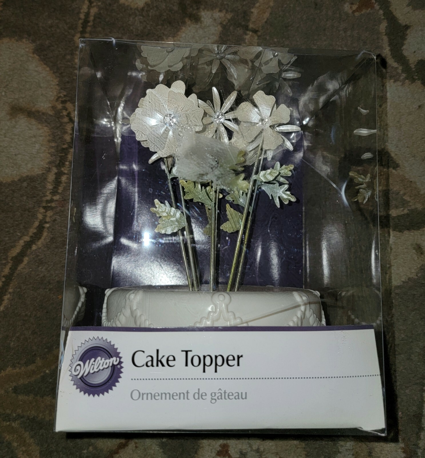 Wilton New in Box Flower Picks Cake Topper 120528 eBay