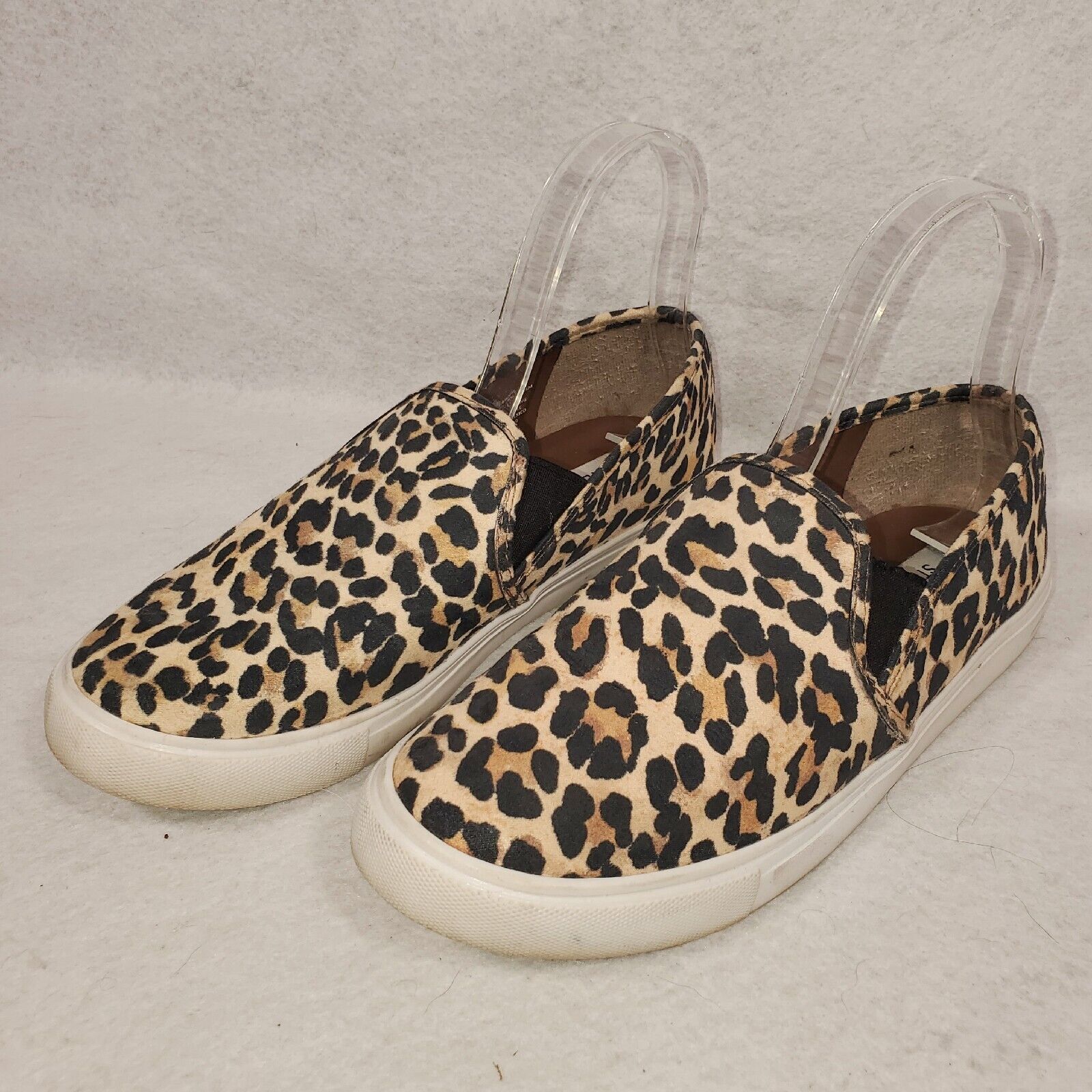 gerente Borradura Quemar Steve Madden Safary SAFA01S1 Leopard Print Slip On Shoes Women&#039;s Size  8.5M | eBay
