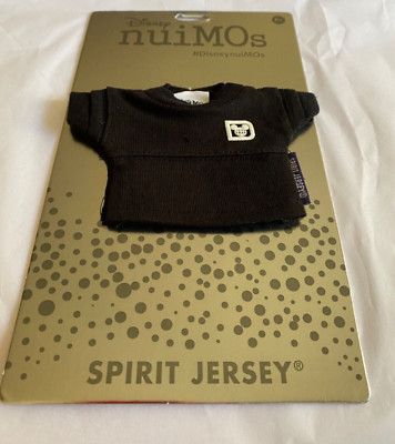 Disney nuiMOs Walt Disney World Spirit Jersey in Black            New with Card!