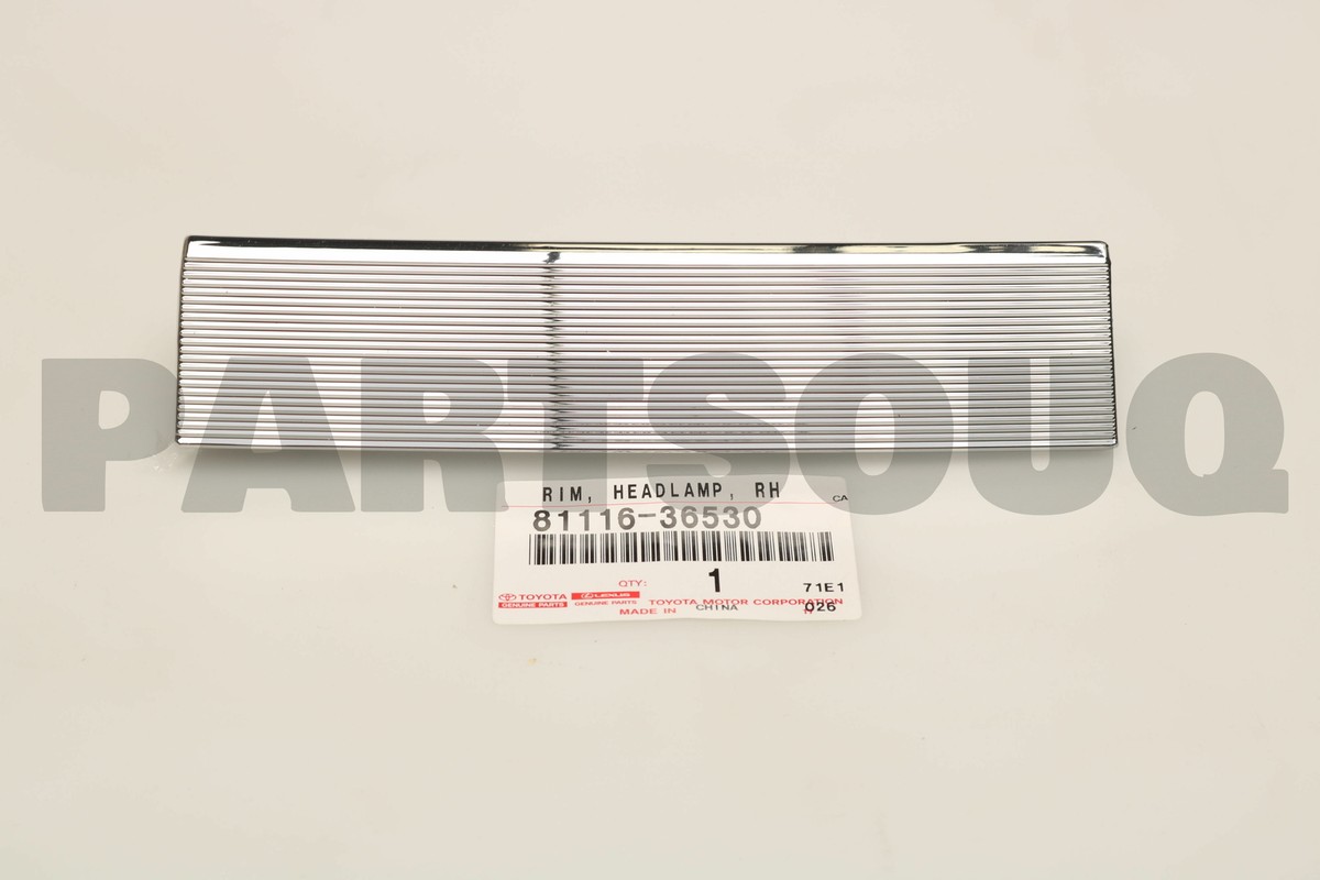 8111636530 Genuine Toyota RIM, HEAD LAMP, RH 81116-36530 | eBay
