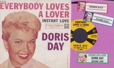 Day, Doris - Everybody Loves A Lover Columbia 41195 PS Vinyl 45 rpm Record 