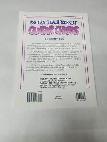 Libro de música de acordes de guitarra You Can Teach Yourself (1997) - Imagen 8 de 24
