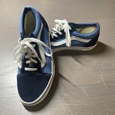 VANS Old Skool Navy/True White Kids Size 3.0 US