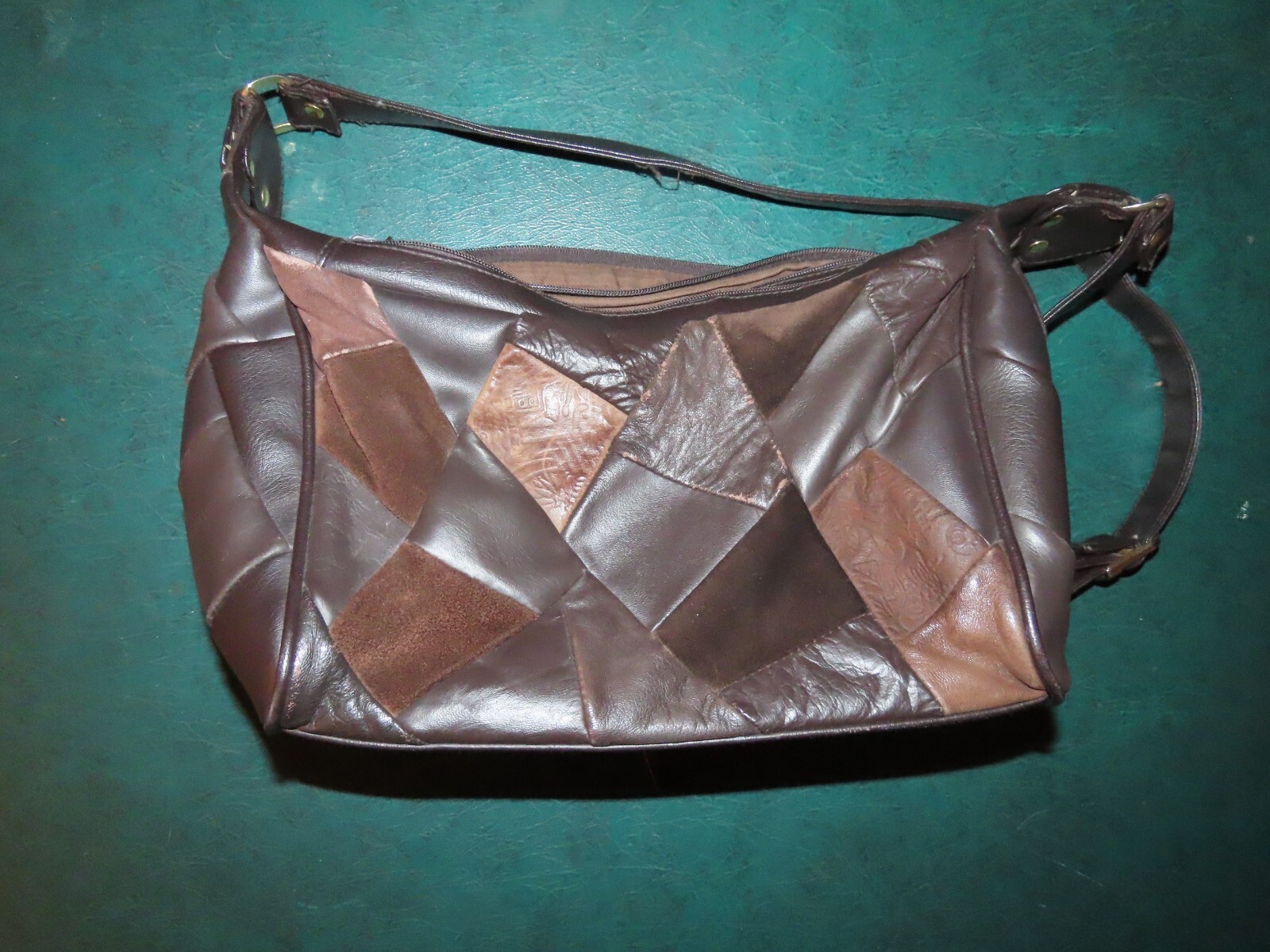 PARTNERS GENIUINE PATCHWORK SOFT LEATHER PURSE - image 2