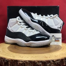 Nike Air Jordan Retro 11 “Concord” Size 9 Black White 2018 378037-100