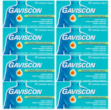 Gaviscon Peppermint Flavour Chewable Tablets -  96 Tablets