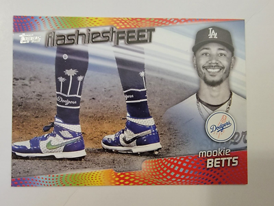 2022 Topps Series 1 Flashiest Feet Complete Set Of 15 Cards