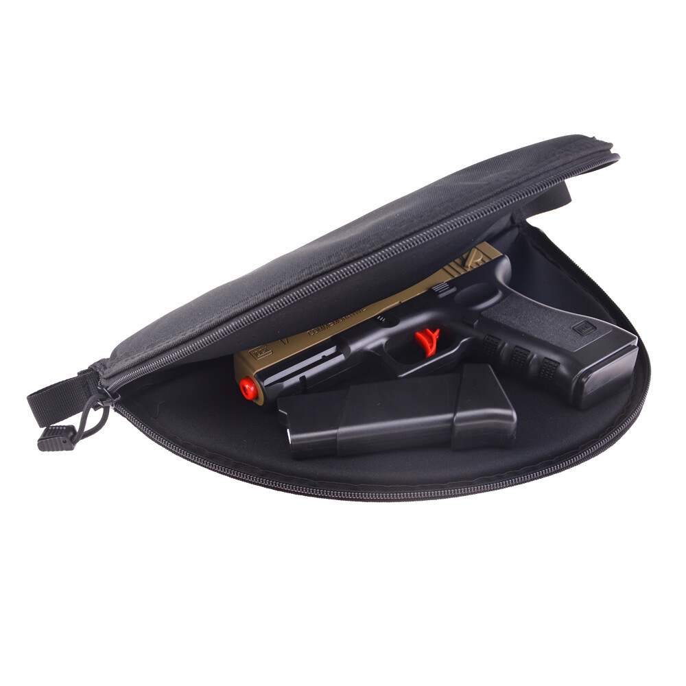 Tactical Handgun Storage Bag Soft Padded Rug Pistol Case Carry Bag