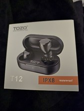 TOZO T12 Wireless Earbuds Bluetooth Noise Cancelling Headphones IPX8