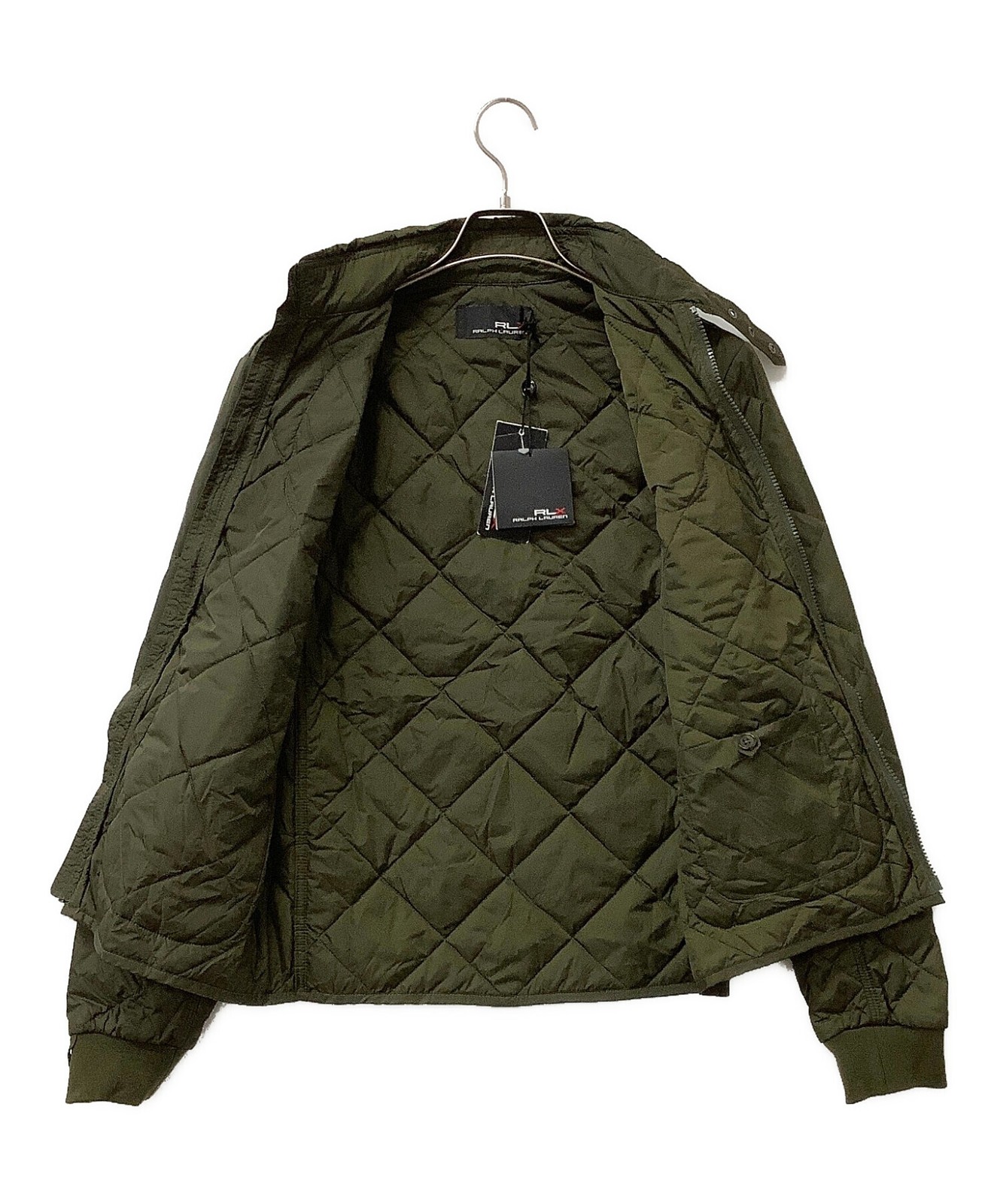 RLX Ralph Lauren Quilted Liner Jacket Padded Color Men's Size XS Olive Excellent - second product detail image