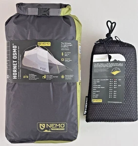 Nemo Hornet OSMO 2P Two Person UL Camping & Backpacking 2lb Tent +Footprint NEW!