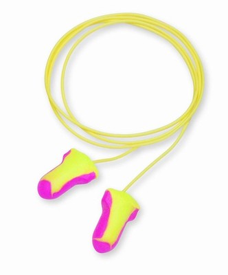 Howard Leight Honeywell Laser Lite High Visibility Disposable Foam Earplugs 100