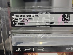 The Last Of Us  - Sony Playstation 3 -  New, Sealed, Graded VGA Near Mint 85+