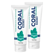 - Mint Toothpaste Natural Fluoride SLS Free Coral Calcium Remineralizing Toot...