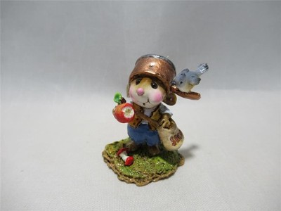 Wee Forest Folk Wee Johnny Appleseed Retired 2024 - New in WFF Box