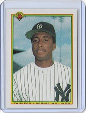 1990 Bowman - No. 439 - Bernie Williams - New York Yankees