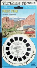 Pikes Peak  Colorado Springs Area 3d View-Master 3 Reel Packet