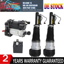 F&uuml;r Mercedes S-Klasse W221 W216 Luftfederung Kompressor & Sto&szlig;d&auml;mpfer VORNE X2