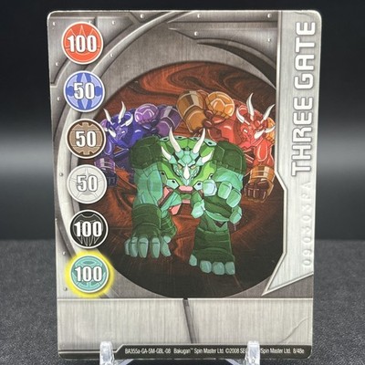 Three Gate 8/48e BA355a-GA-SM-GBL-08 Silver Gate Bakugan Battle