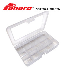 PANARO 101CTN SCATOLA PORTA MINUTERIA IN POLIPROPILENE 15 SCOMPARTI