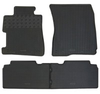 GummifußMatten FüR Honda Civic 8 2006-2012 Stufenheck FußMatten Gummimatten 4Tlg