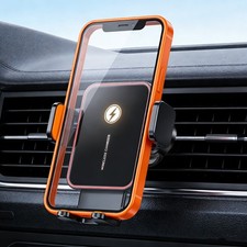 US Wireless Car Charger Phone Holder Air Mount For iPhone Air 17 Pro Samusng S26