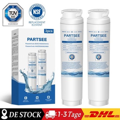 4-2X Kühlschrank Wasserfilter für Bosch Ultra Clarity 644845, Siemens Neff Miele