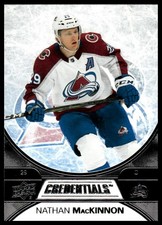 Nathan MacKinnon 2021-22 Upper Deck Credentials #4 Colorado Avalanche