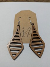 Earrings Boho Style wooden Dangle Handcrafted Jewelry