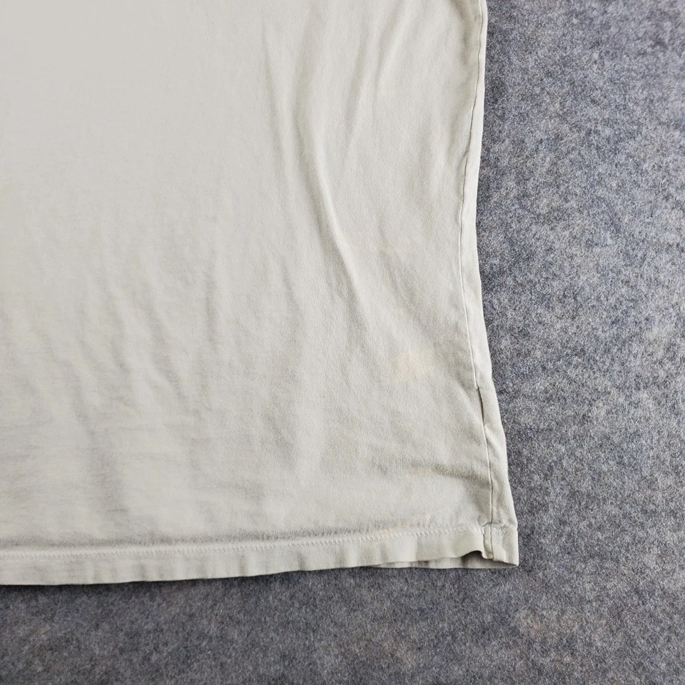 James Perse Tank Top Mens Size 1 Beige Crew Neck Sleeveless Stretch Pullover - Image 4 of 4