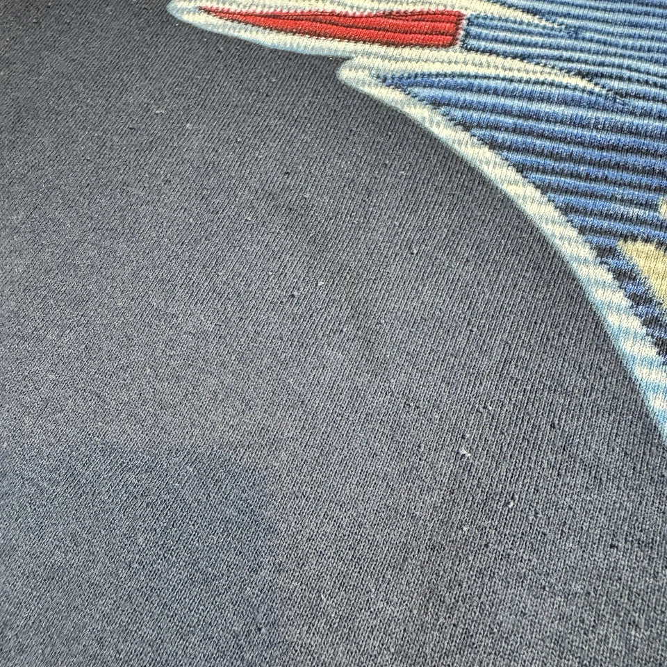 Vintage New England Patriots Mens Large Crewneck Sweatshirt Blue Pullover - Image 3 of 4