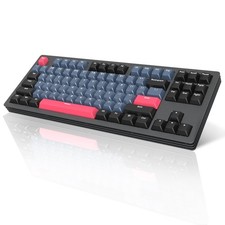 A.JAZZ AKC087 Wireless Gaming Mechanical Keyboard, Tri-Mode Connection, Multi...