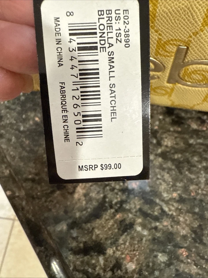 Небольшая сумка Bebe Briella с плетеной верхней ручкой - Изображение 4 из 4