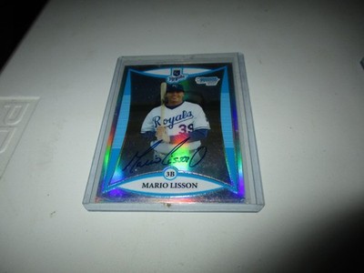 Marcio Lisson 2008 1st Bowman Chrome Prospects Auto Refractor #BCP279 /500
