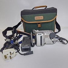 Sony Handycam Vision Dcr-SC100e Camcorder Tested, Working