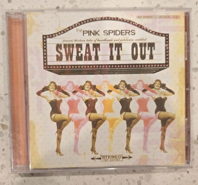 Sweat It Out The Pink Spiders(CD,2010) USED,TESTED,WORKING!INCLUDES CASE & BOOK 