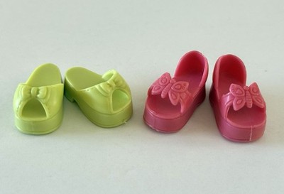 2 Pairs MGA Best Friends 4 Ever Forever Doll Replacement Shoes Sandals