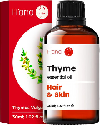 Thyme Oil - 1.02 Fl Oz Thyme Essential Oil for Hair, Skin, Diffuser, Aromatherap