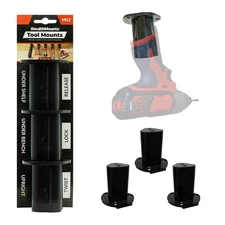 StealthMounts Tool Holder Compatible with Milwaukee M12 (3 Pack) - Black Lock...