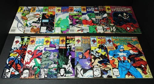 TODD MCFARLANE AMAZING SPIDER-MAN LOT OF 19!
