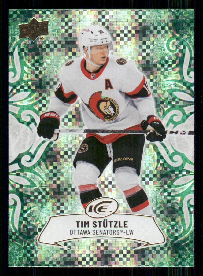 2024-25 Upper Deck Ice Emerald Green #21 Tim Stutzle