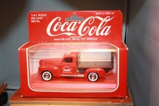 1940s Dodge Plateau Coca-Cola Truck 1/43 Scale Solido Made in France Mint in Box
