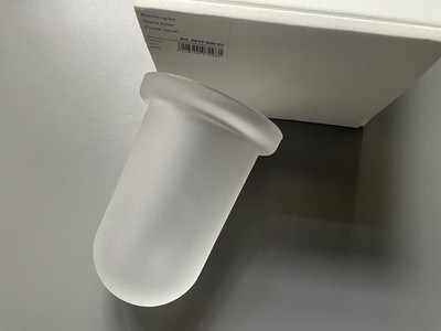Emco Bürstenglas , ERSATZTEIL , 081500090, Glas satiniert , Ersatzglas