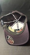 Black Clover Black Trucker Hat Mesh Back Adju...