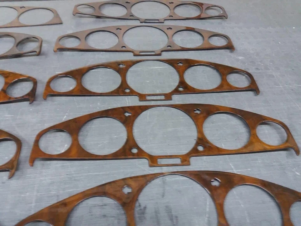 Cubierta velocímetro apta para W123 Mercedes Benz diseño nogal 300d 200d 250d 240d Foto 4 de 4