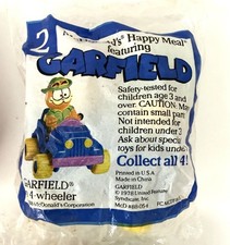 Garfield McDonald's Fast Food Premiums for sale - eBay