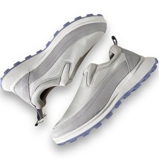 Zapatos para caminar Cougar gris impermeables sin cordones veganos cómodos talla 9 nuevos