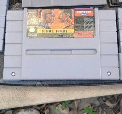 Capcom Final Fight Beat 'Em Up for Super NES NTSC-U/C USA Cartridge