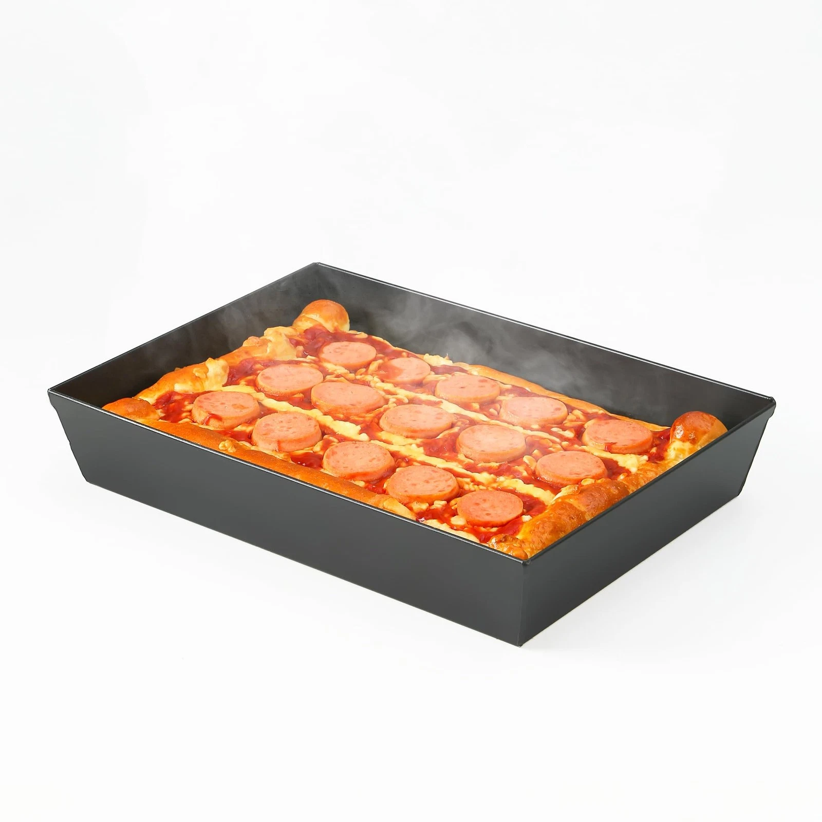 Blue Steel Detroit Pizza Pan 14x10 (Non-Stick&BPA Free) 14x10x2.5 Inch, Black
Opens in a new window